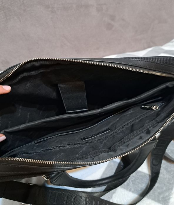 Czarna torba na laptopa Wittchen męska