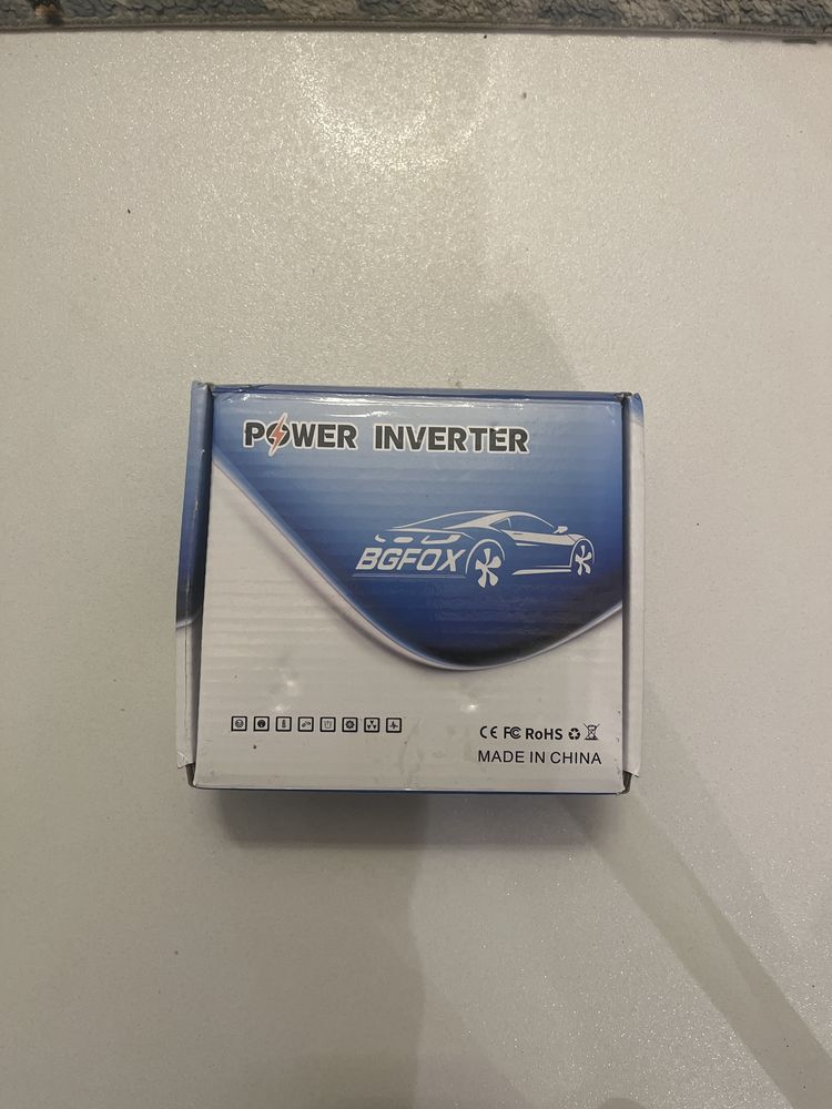 Inverter DC 12 V do 230 V AC 2x USB  BGFOX