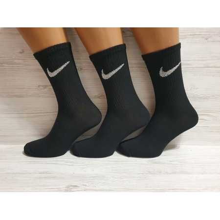 Подарунковий набір шкарпеток у крафт боксі Nike| Високі шкарпетки Найк