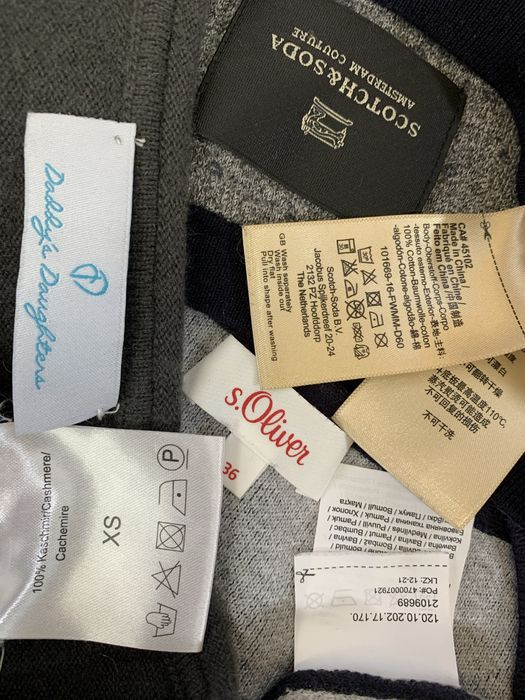 Scotch & Soda, s’Oliver джемпер,пуловер 100% кашемір  S/M