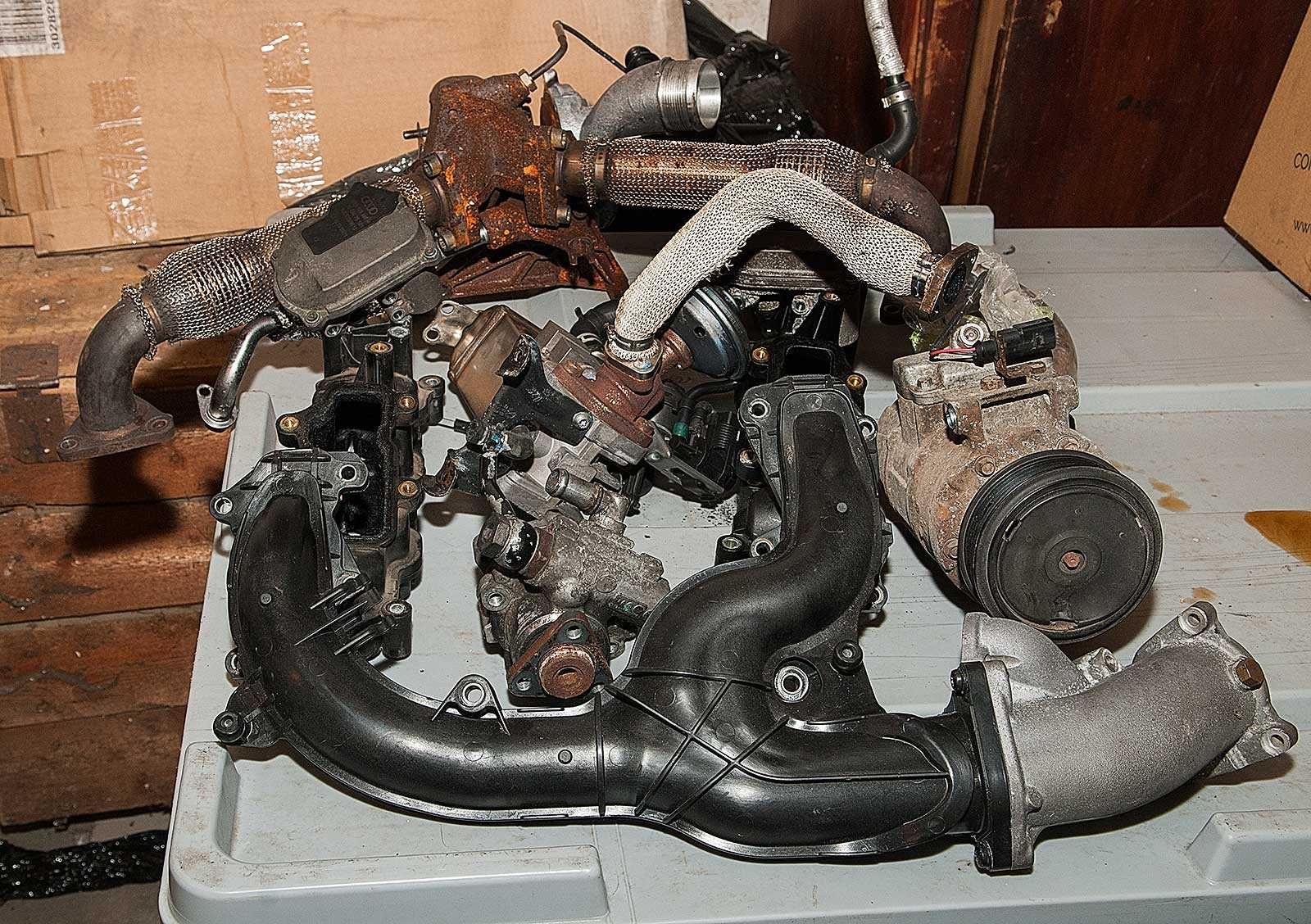 Silnik Audi A6C6 3.0 tdi, o kodzie ASB - uszkodzony
