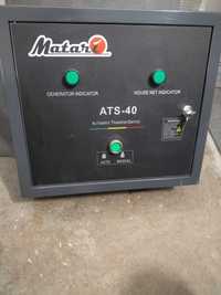 Matari ATS 40 автоматическое подключение генератора.