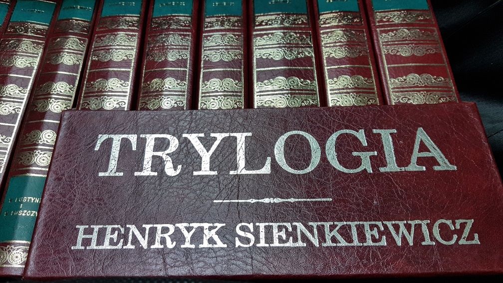 Trylogia Sienkiewicz 1996 r. Wydawnictwo dolnośląskie kolekcjonerskie