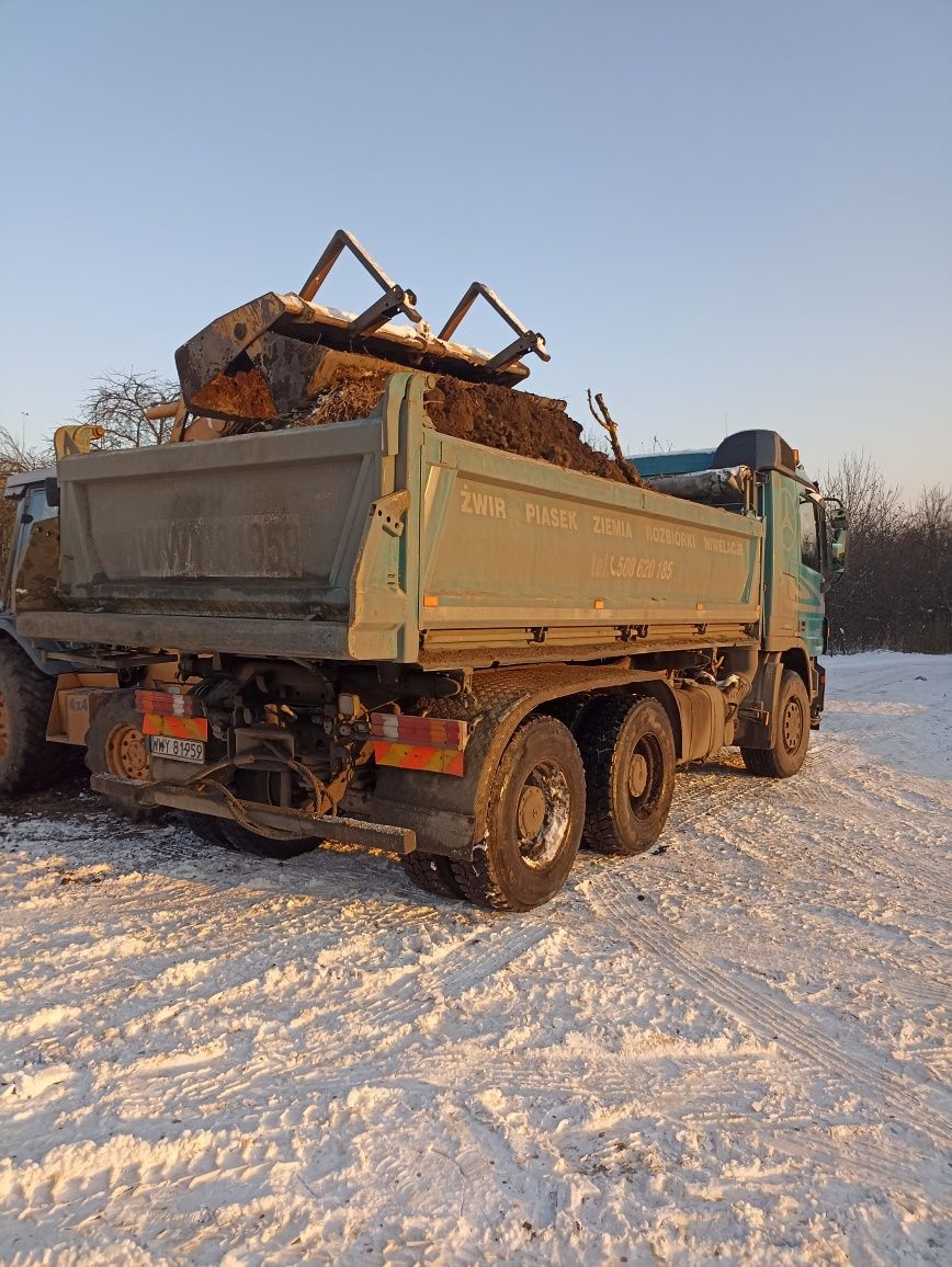 Ziemia Polna Tanio Podniesienie Terenu Działki z Transportem Kruszywa