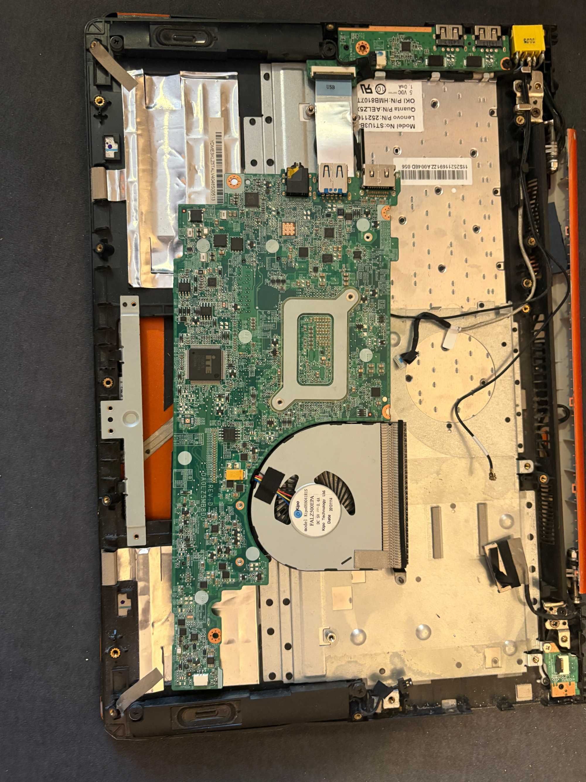 Płyta Główna Klawiatura Dół Lenovo U330P I3 4010u Intel HD 100% OK