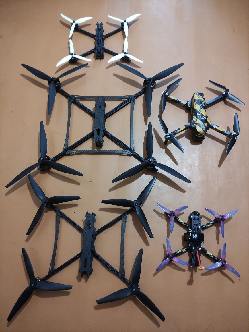 Пропелеры для Fpv 15"13"10"9"8"7"5" дрона Gemfan.HQ Prop 10X5X3. 9×5×3