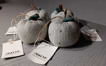 Zara bombki ozdoby bożonarodzeniowe jabłka nowe 8 cm