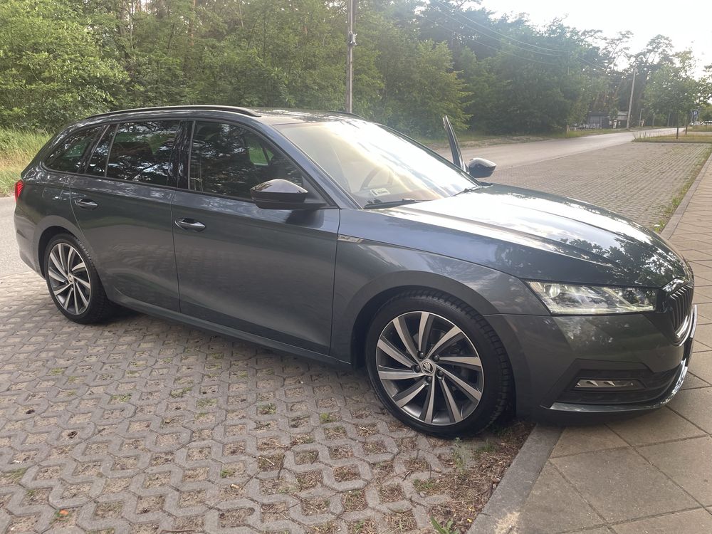 Skoda Octavia IV, 2.0tdi, DSG. Salon Polska. Bezwypadkowy. Sportline.