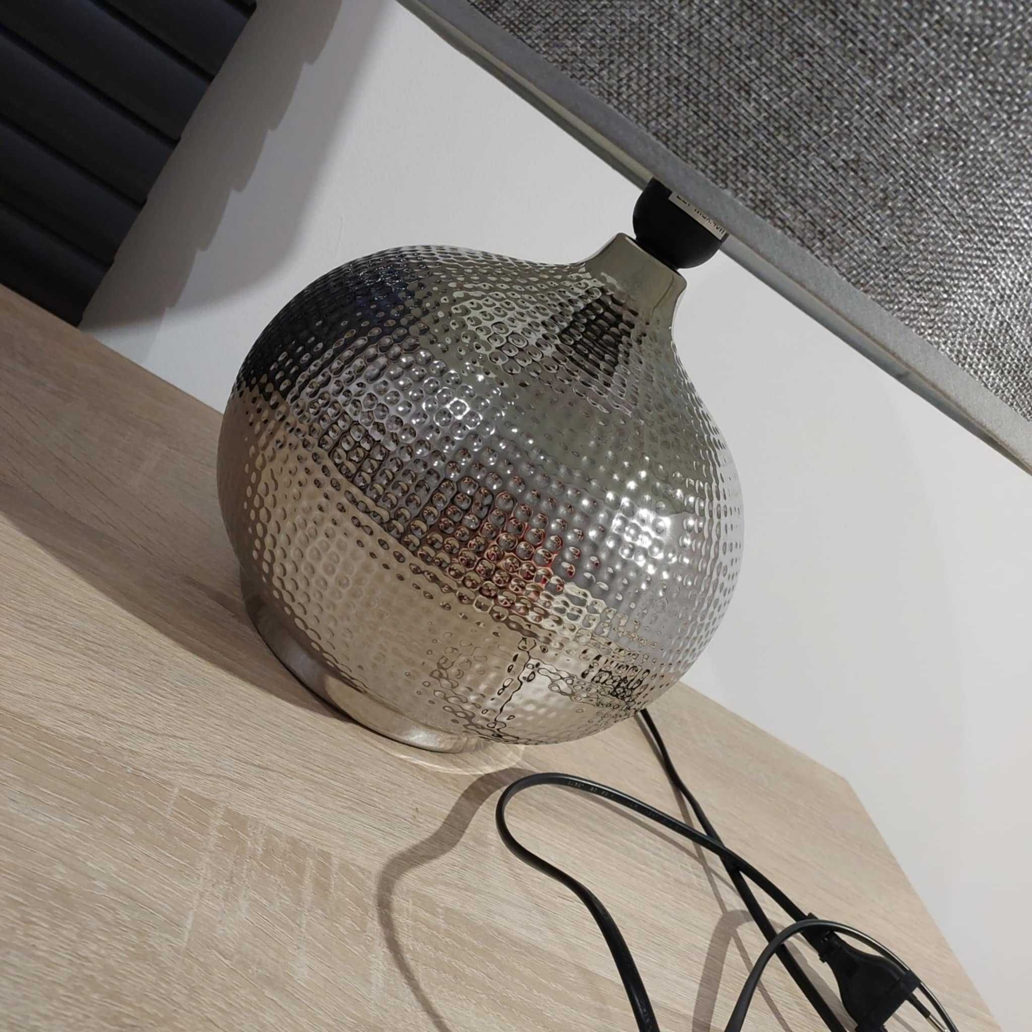 Sprzedam Lampę ceramiczną Srebrną