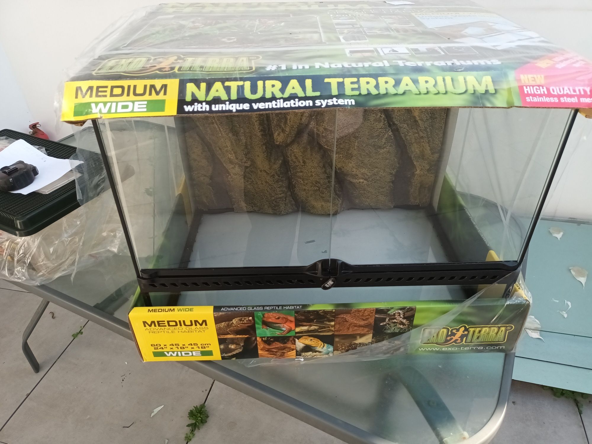 Sprzedam terrarium renomowanej firmy exo terra 60×45×45