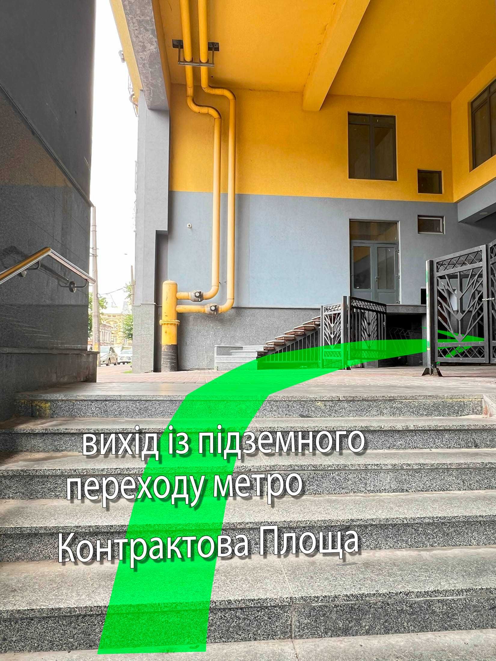 Оренда офісу на Контрактовій площі 163 м²(20+56+88), 4/12, без ремонту