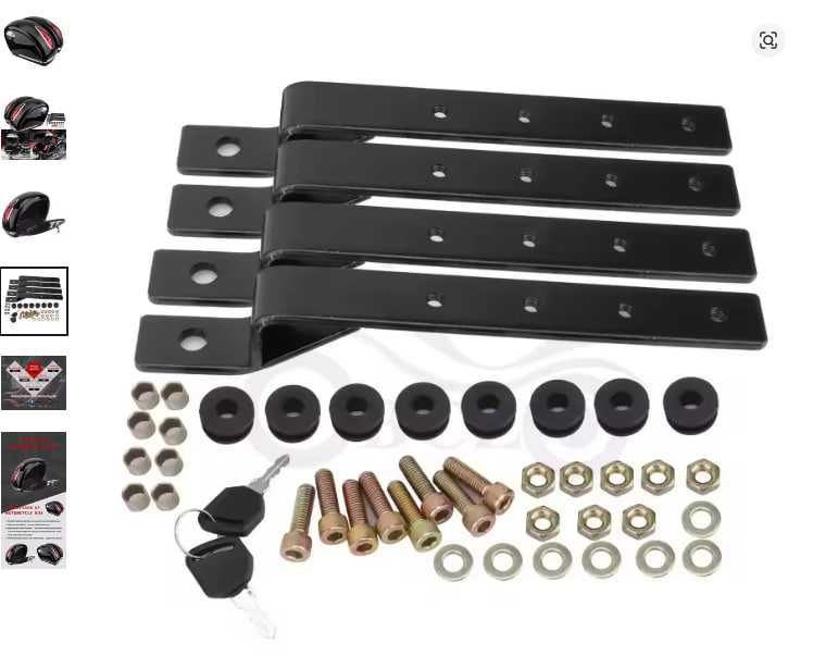 Кофри бокові для мотоцикла універсальні