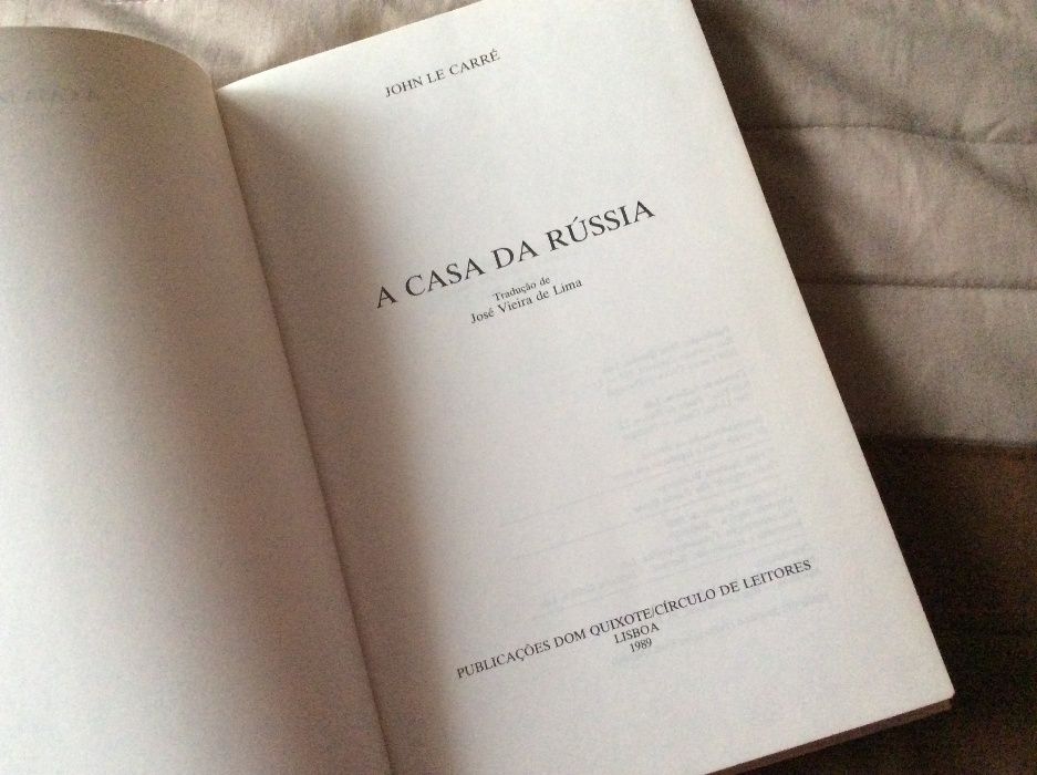 Livro A Casa da Russia John Le Carre