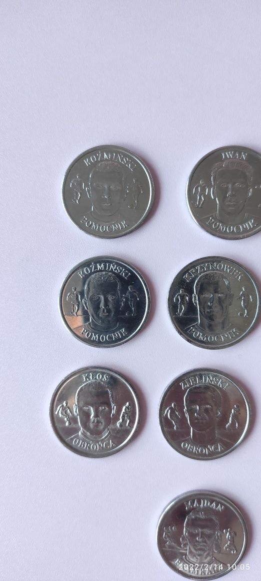 Monety okolicznościowe PZPN bez nominału