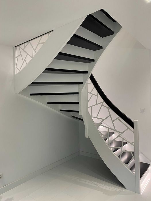 SCHODY drewniane samonośne i na beton RUDA ŚLĄSKA