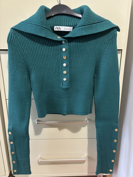 Вкорочений светр джемпер Zara