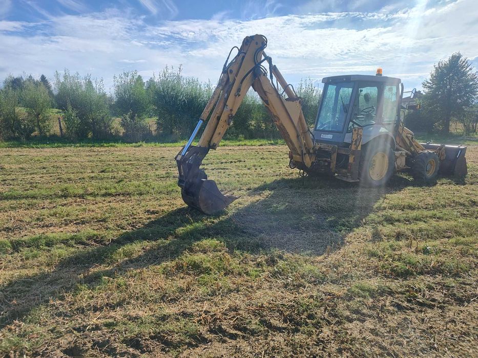 Koparko ładowarka new Holland nh85 ford 655 nie jcb 3cx