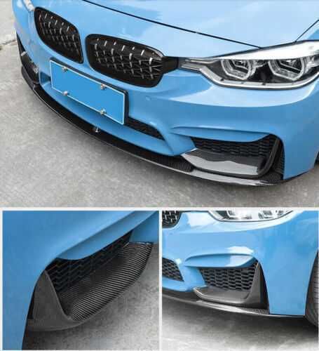 Сплиттер губа ЦЕЛЬНАЯ  BMW F30 M3  Ф30 диффузор спойлер сплітер