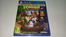 ps4 CRASH BANDICOOT NSALE TRILOGY 3 części 1,2,3 na płycie