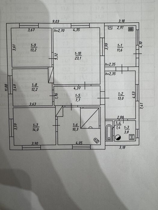 Продам будинок в селі Вороньків Бориспільського району