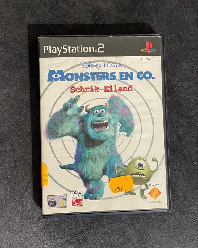 playstation 2 pixar monsters inc