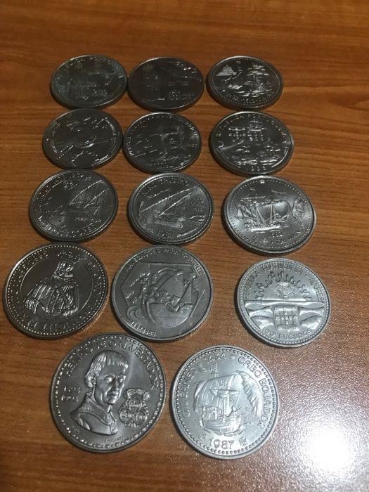 Moedas de coleção 100$00 e 200$00