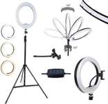 RING LIGHT 35 CM + TRIPÉ 2.10CM + COMANDO