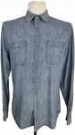 F&f męska niebieska koszula jeans rozm. M