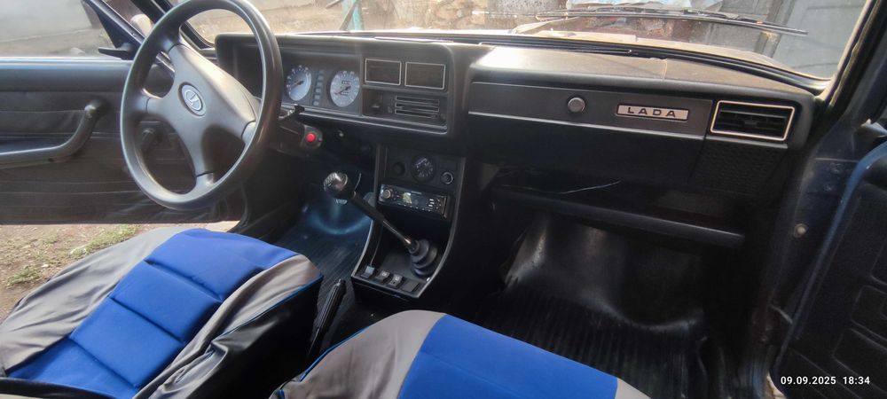 Авто 2107.Машина на ходу.