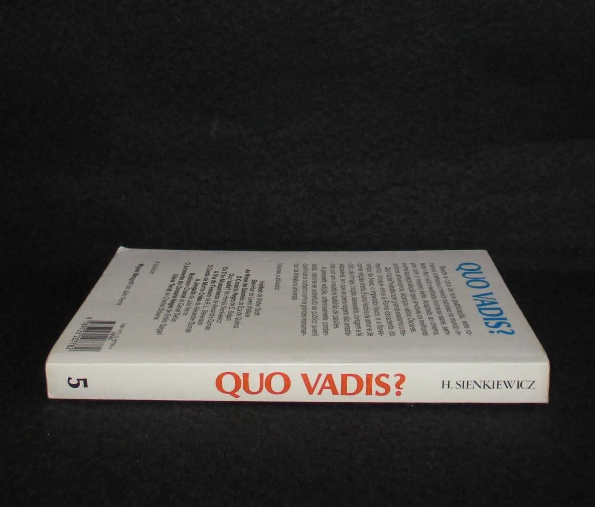 Livro Quo Vadis Biblioteca da Juventude Verbo