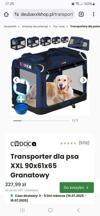 Transporter dla zwierząt