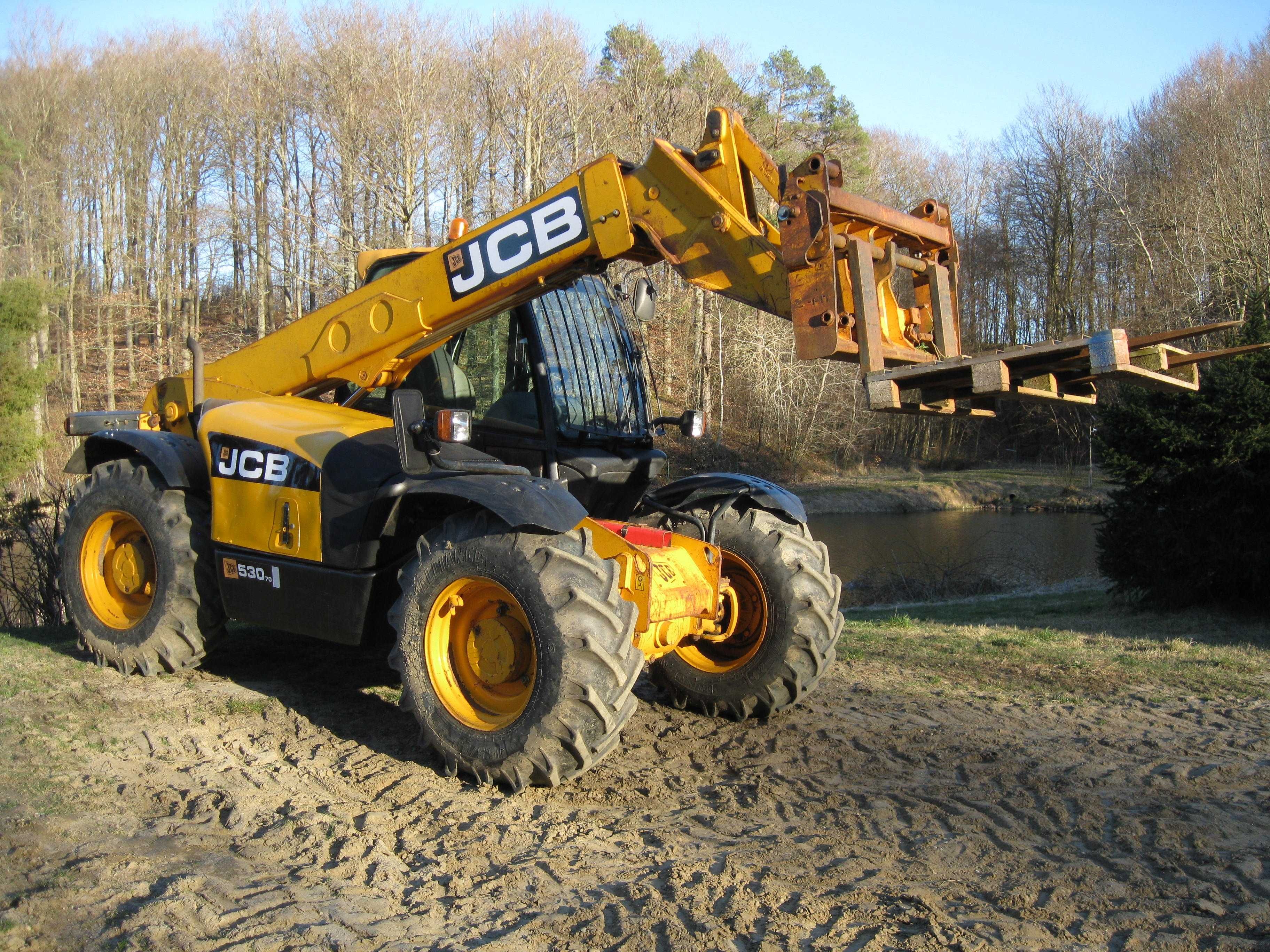 Ładowarka teleskopowa JCB 530-70 z 2004r, OKAZJA CENA BRUTTO