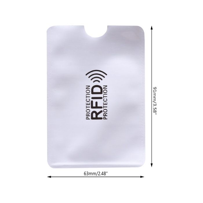 Ochronne Etui karty zbliżeniowe RFID ANTY SCAN osłona zabezpieczenie