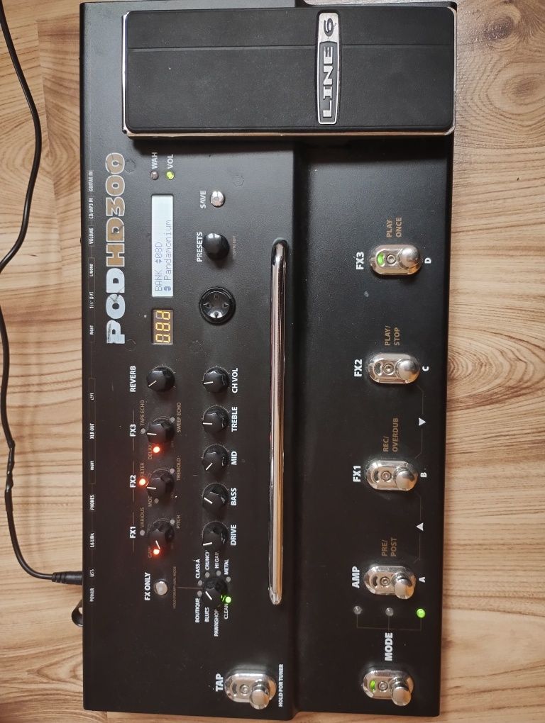 Line6 POD HD 300, multiefekt