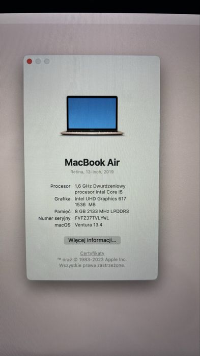 MacBook Air 2019