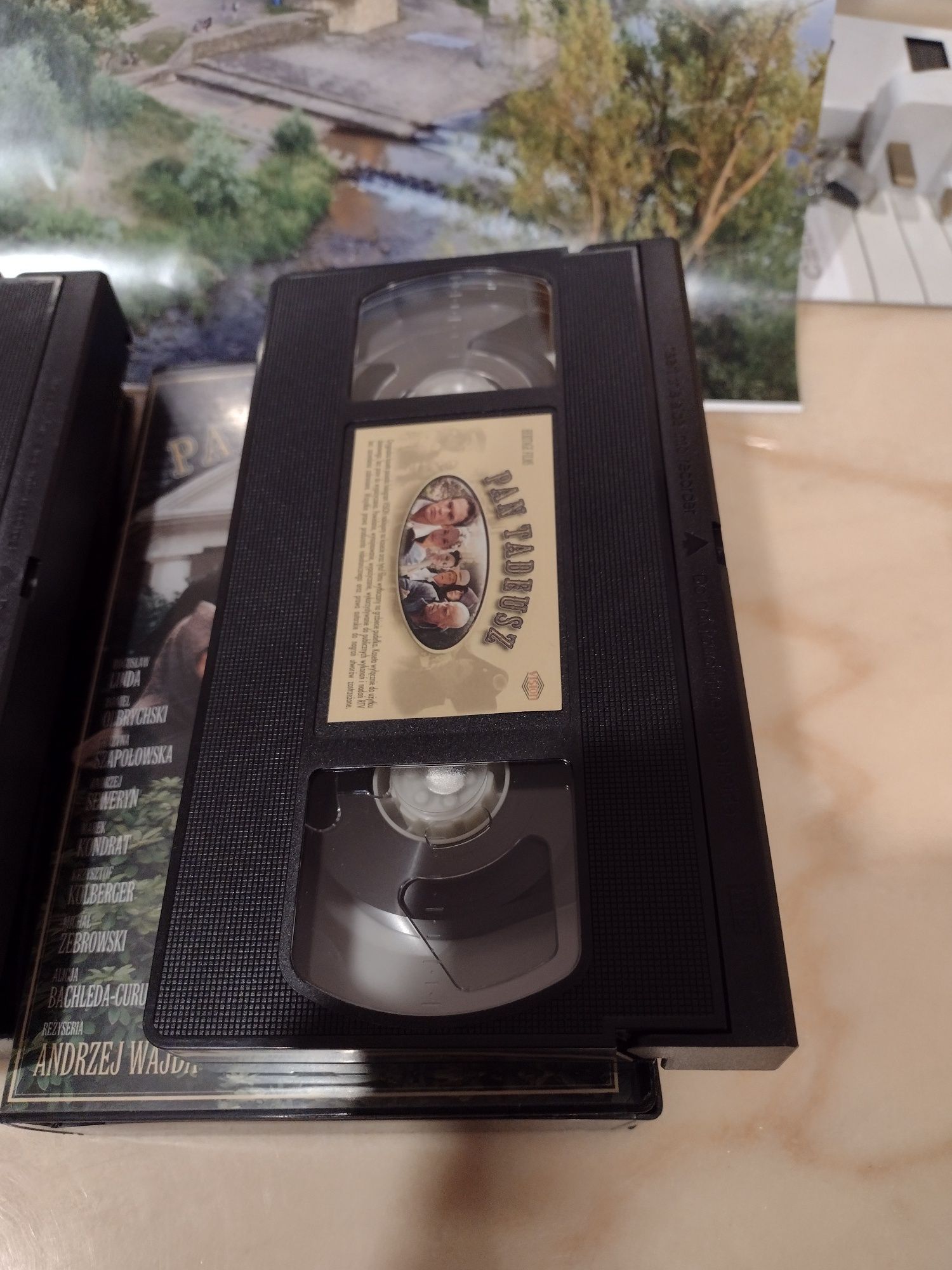 Dwie kasety VHS. Zemsta i P.Tadeusz