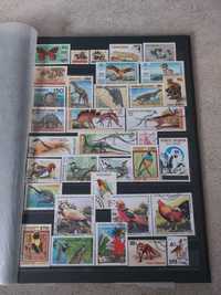 Klaser znaczki zestaw stare znaczki