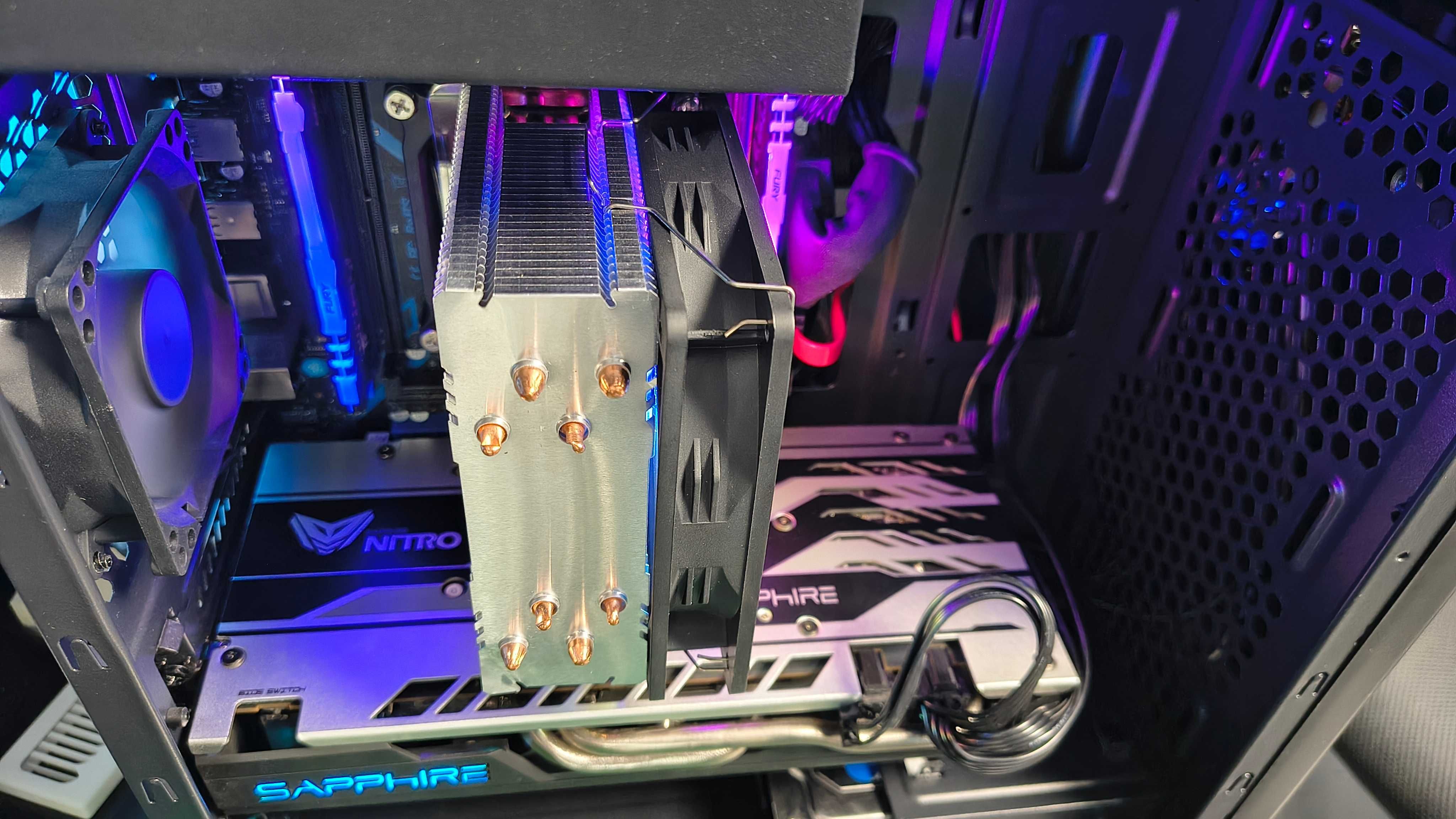 Komputer Xeon 16C/32T, 16GB DDR4, RX570 8GB VRAM, Dysk M.2 + HDD