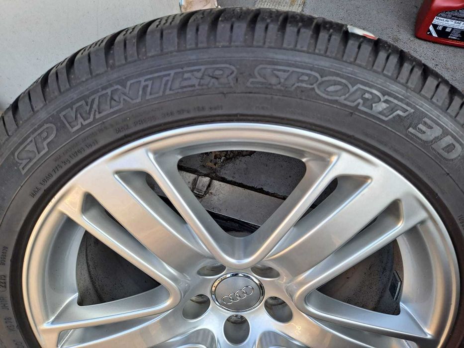 Koła  18cali 5x112 do AUDI A4 B9,AUDI A6 B7 opony DUNLOP
