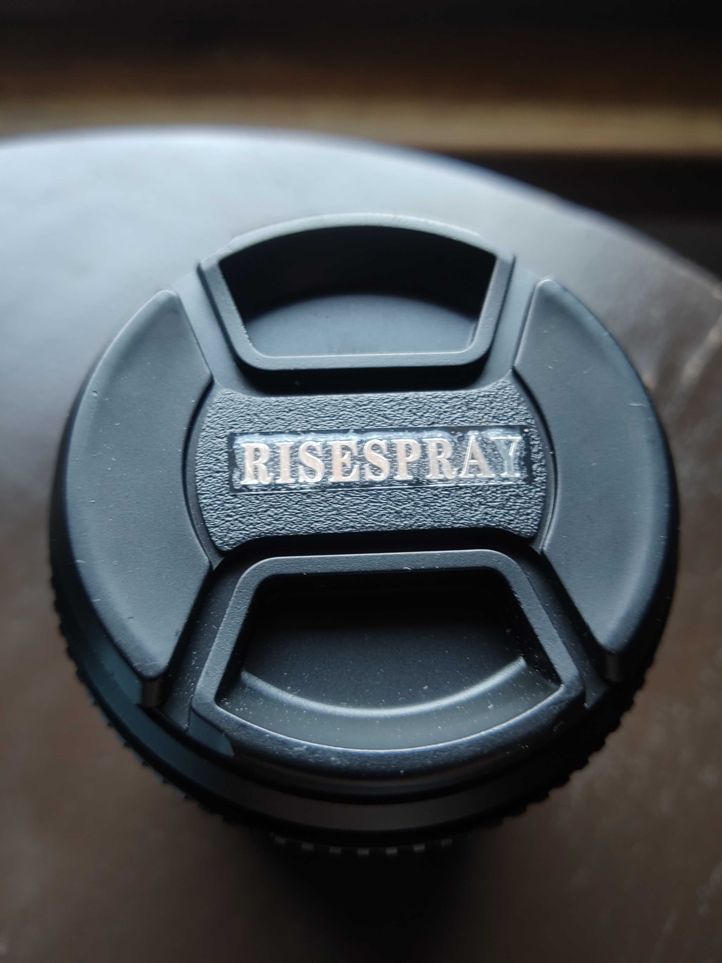 Об'єктив RISESPRAY 85MM F1.8 для Canon Rf металевий корпус та байонет