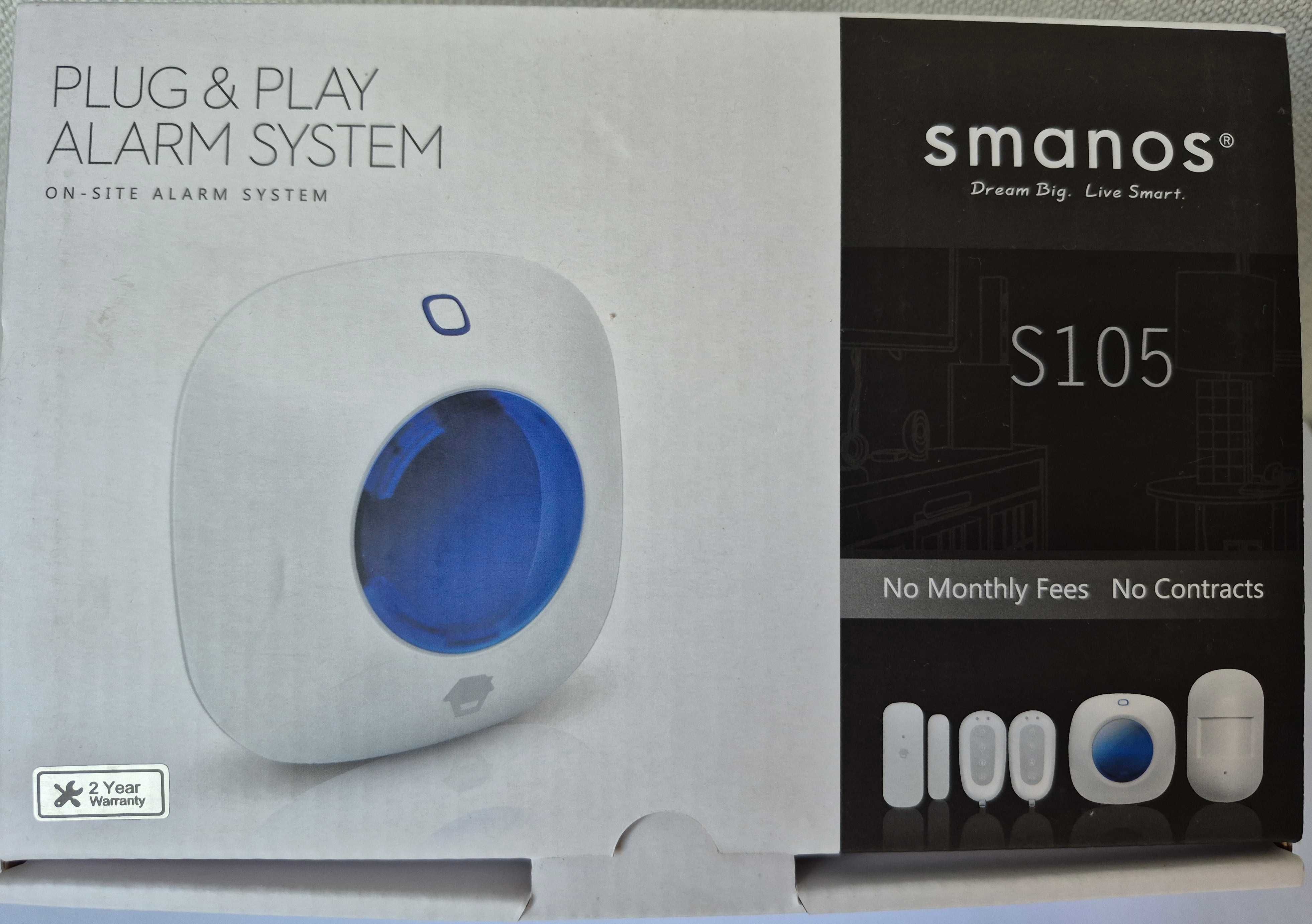 Smanos S105 – Plug & Play Alarm System