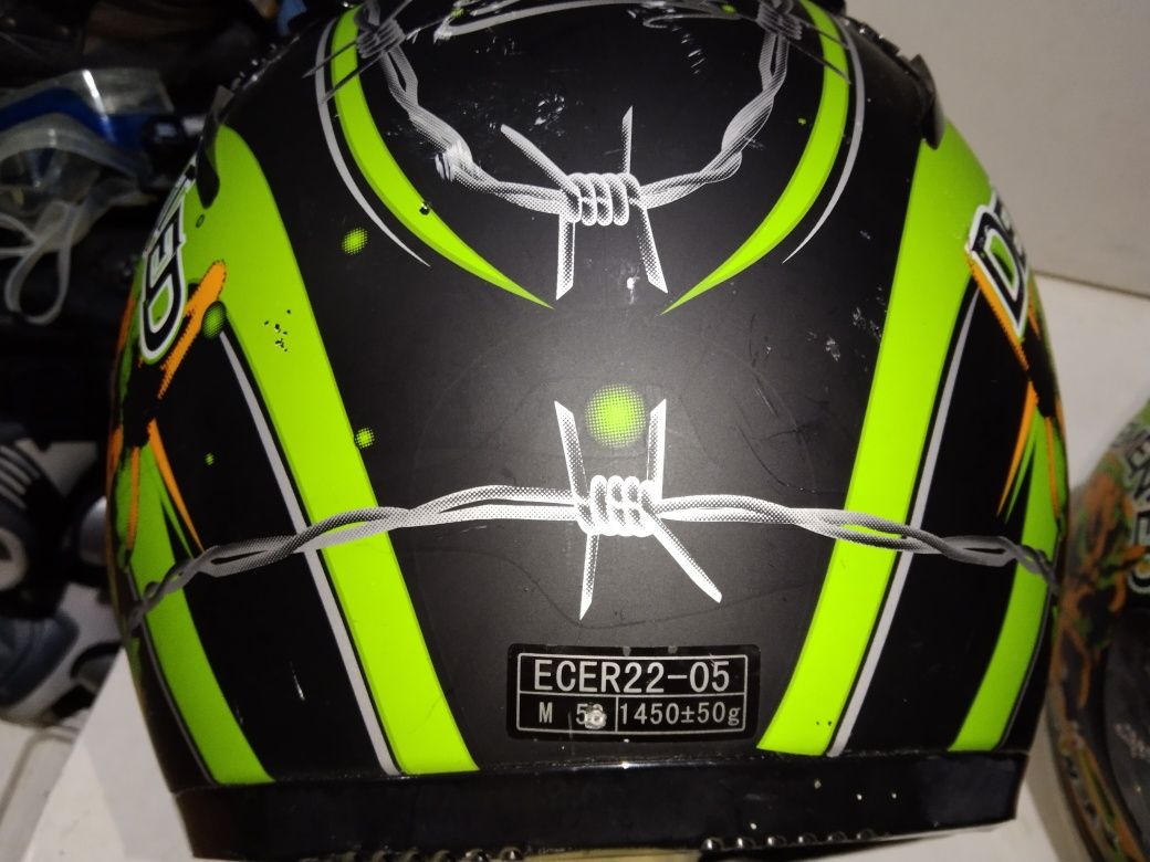 Kask motocyklowy Demon rozmiar S//M  56/58