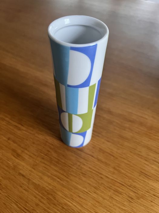 Wazonik niebiesko zielony