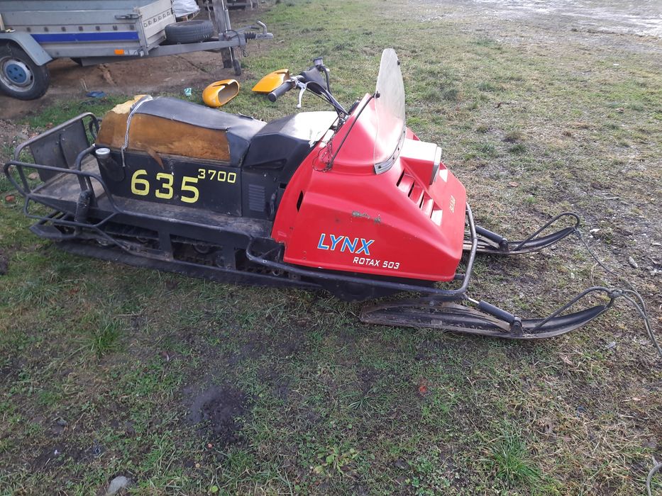 Skuter śnieżny Lynx części Rotax 503 lynx 3700 płozy gąsienica wózek