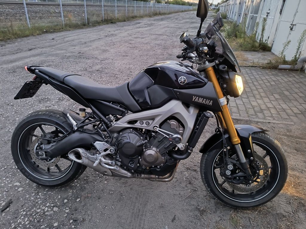 Yamaha MT 09 ABS, zadbana, doposażona, w oryginale, od motocyklisty