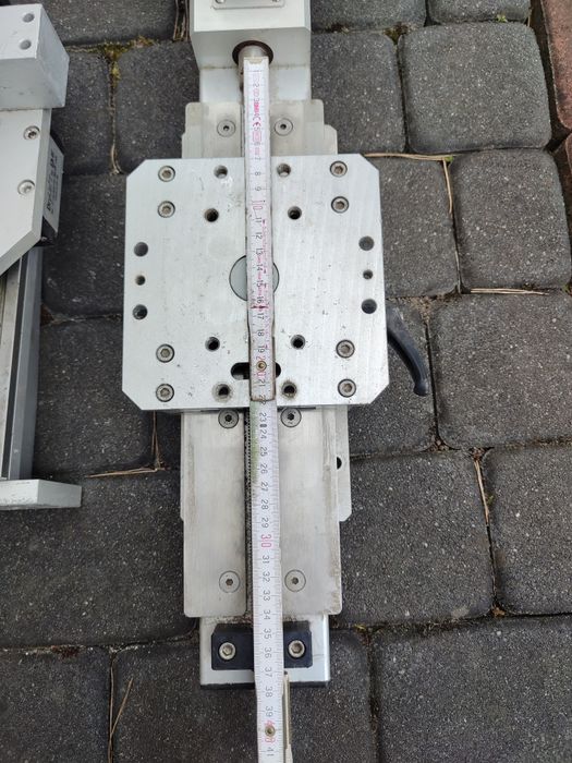 Stół liniowy krzyżowy frezarka tokarka wiertarka CNC imadło posuw oś Z