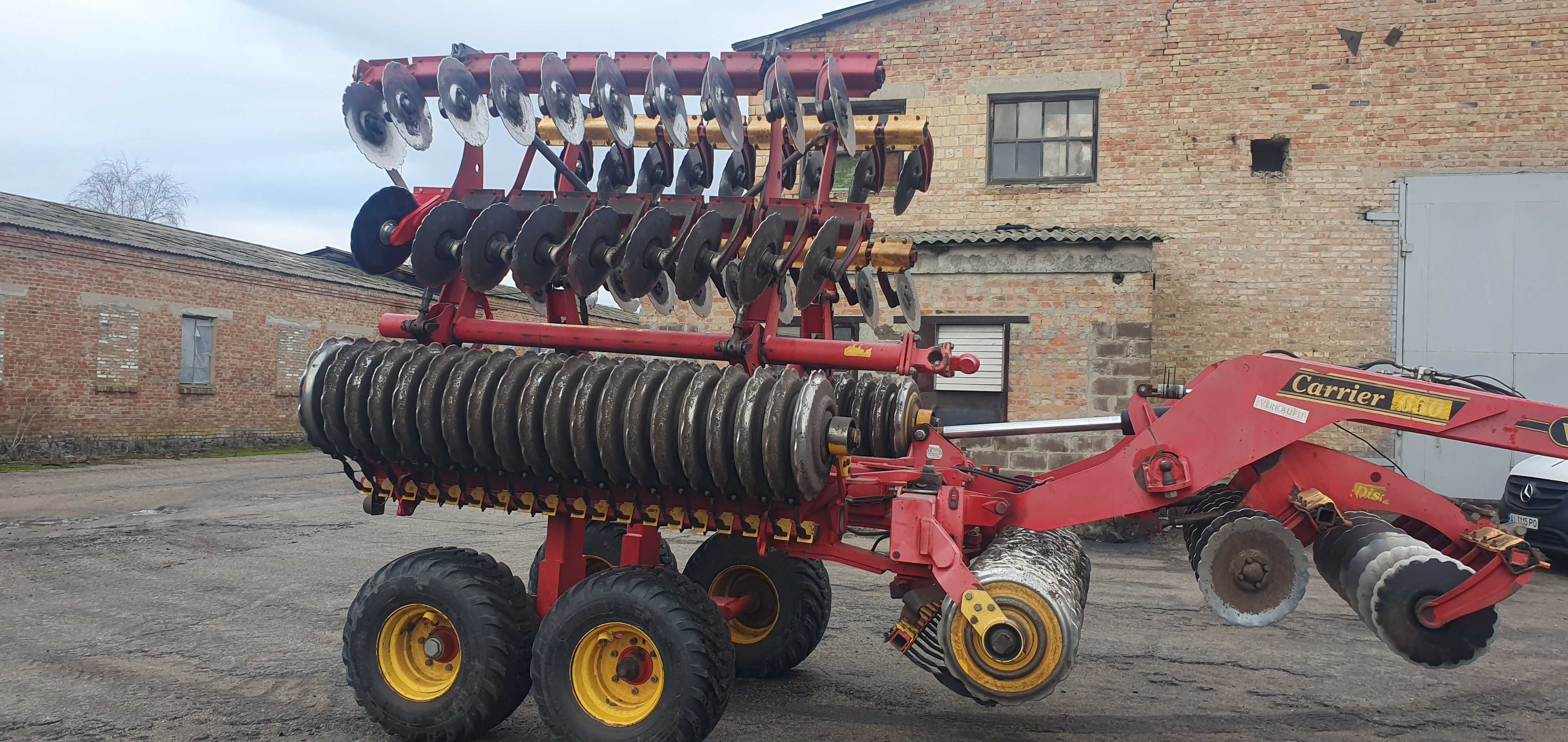 Дисковий культиватор Väderstad Carrier 650