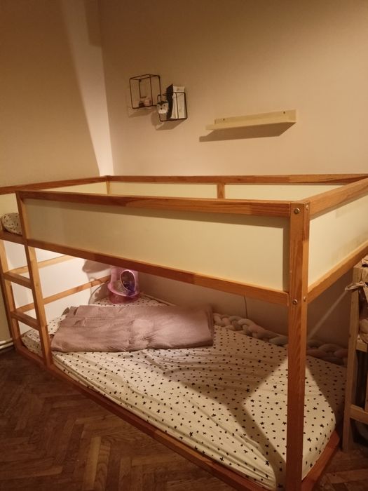Łóżko piętrowe Ikea kura
