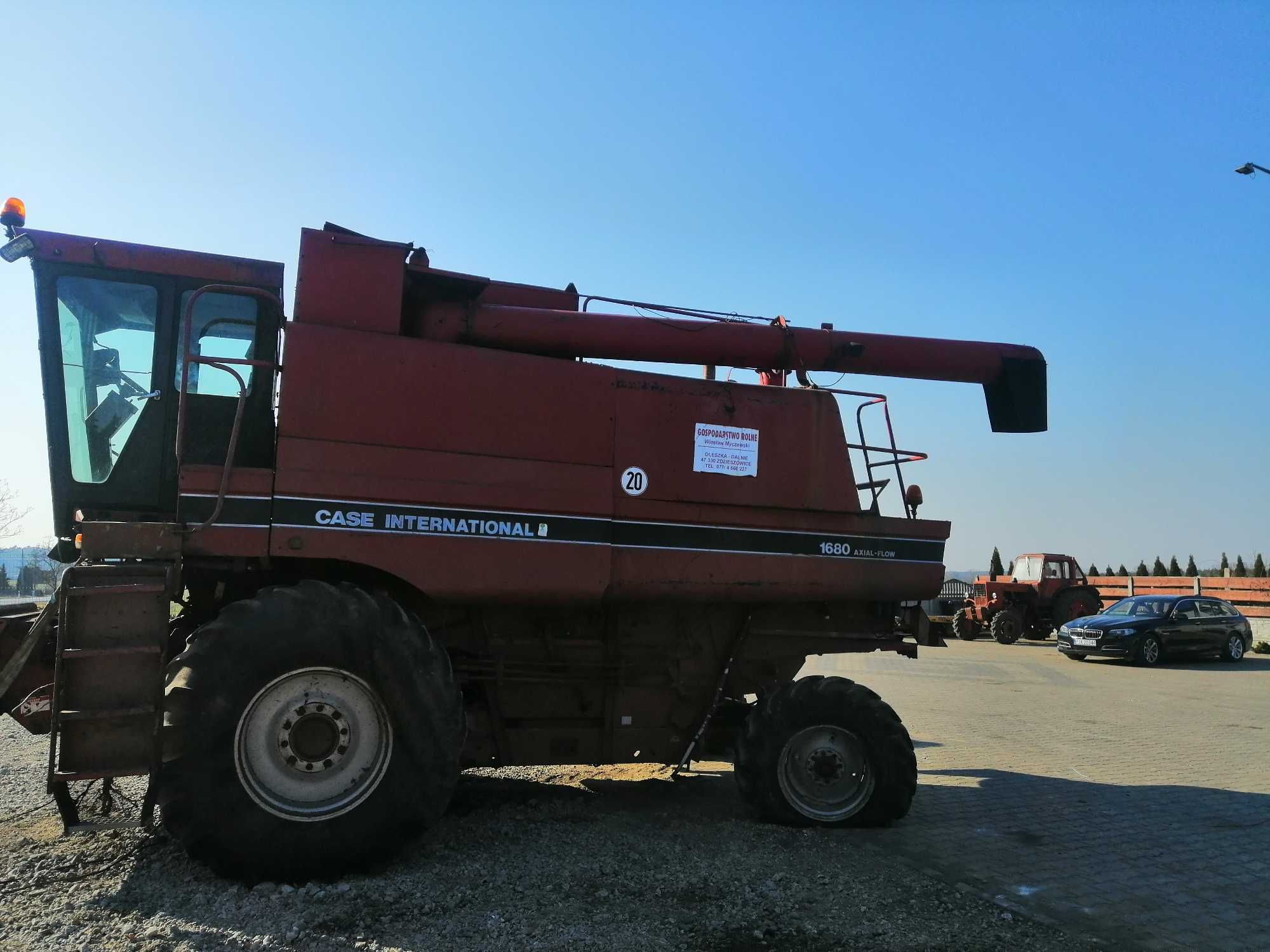 Kombajn Case Axial Flow 1680 pompa