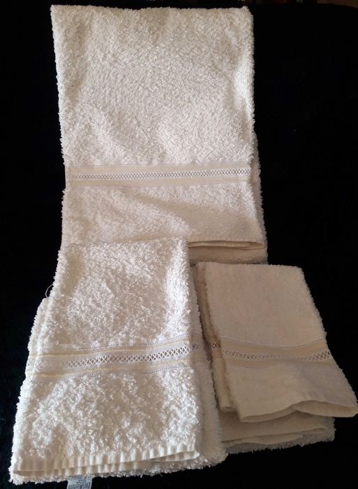 Conjunto/Jogo de toalhas de banho ( 6peças), marca Torres Novas